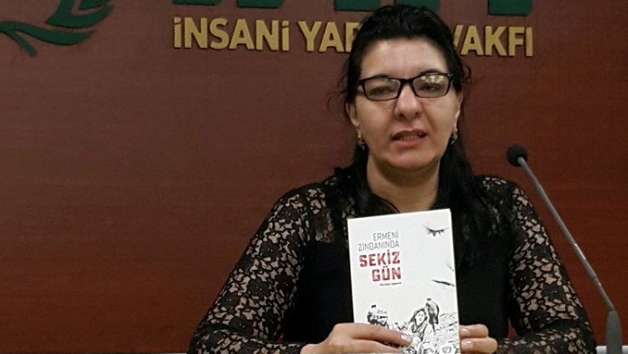 Book titled “Eight days in Armenian prison” by Khojaly genocide witness presented in Istanbul